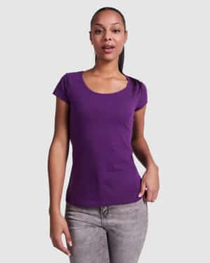 Camiseta personalizada escote mujer GUADALUPE Roly